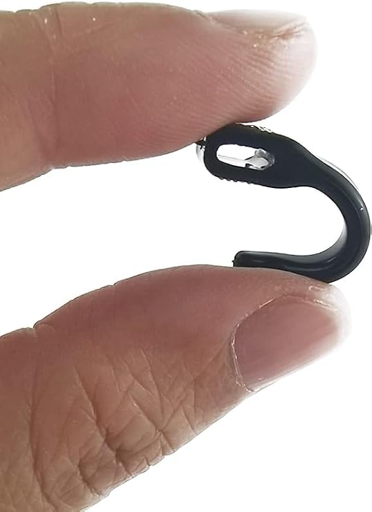 FEORA Ear Grips Supporter for Spectacles Hook Temple Tips Retainer Spectacle holder Eye Glasses Spec supporter hooks Anti Slipping Anti-Fall Eye Glass Holder for Eyewear Specs holder Strap - Pairs